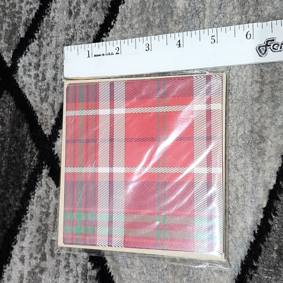 MICHAEL'S 30 PLAID BLANK NOTE CARDS & ENVELOPES BUNDLE - Picture 5 of 8